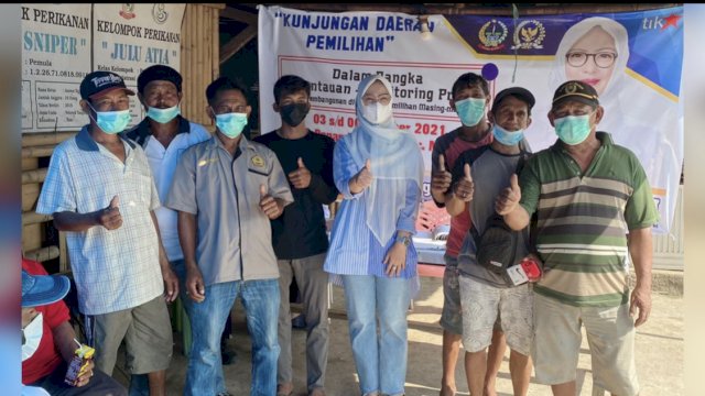 Legislator NasDem Sulsel Cicu Kundapil di Mariso, Tegaskan Anggaran Pemulihan Ekonomi Harus Support Kelompok Nelayan