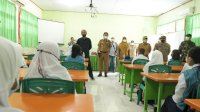Simulasi PTM Dimulai, Ketua DPRD Rudianto Kunjungi SMP 30 Makassar: Yakin Kejar Ketertinggalan Kualitas Pendidikan selama Daring