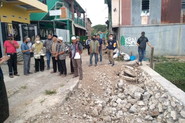 Kundapil di Paralloe, Legislator NasDem Sulsel Kiki Lutfi Pantau Progres Rehab Jalan