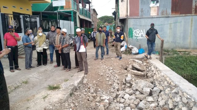 Kundapil di Paralloe, Legislator NasDem Sulsel Kiki Lutfi Pantau Progres Rehab Jalan