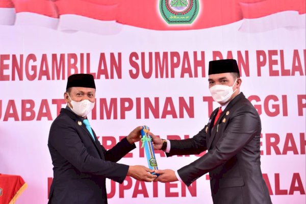Dilantik Bupati Syamsari, Hasbi jadi Sekda Termuda di Takalar