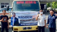 Dapat Instruksi RMS, NasDem Palopo Salurkan Bantuan ke Korban Banjir-Longsor Walmas Luwu Sulsel