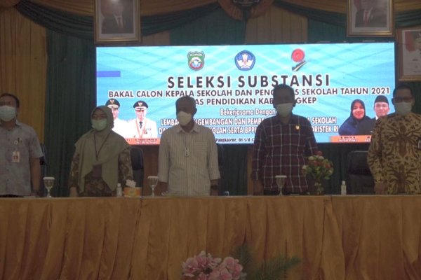 Seleksi Calon Kepala Sekolah dan Pengawas di Pangkep, Wabup Syahban: Majukan Dunia Pendidikan