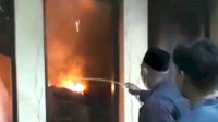 Rumah Dinas Kapolres Parepare Sulsel Hangus Terbakar, Kerugian Ditaksir Puluhan Juta Rupiah