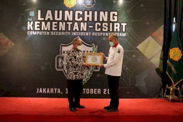 Cegah Serangan Digital, Kementan dan BSSN Luncurkan Tim Tanggap Insiden Siber