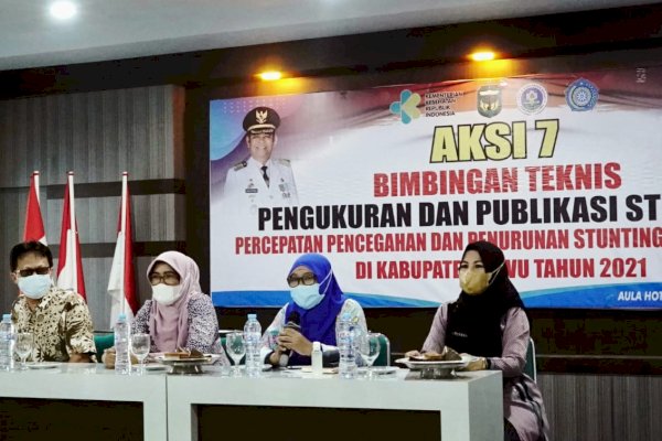 Dinkes Luwu Sulsel Gelar Bimtek Pengukuran dan Publikasi Stunting