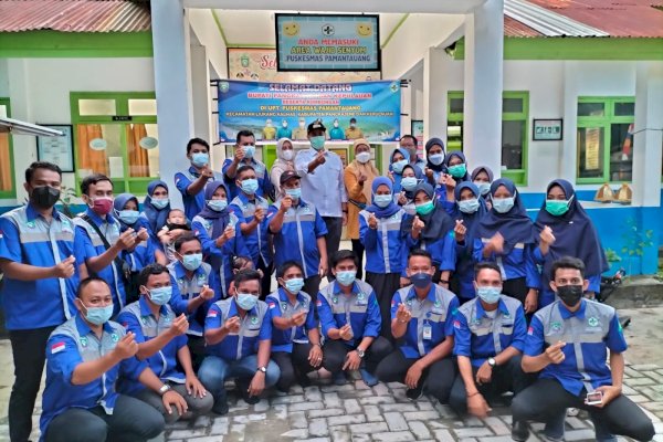 Bupati Yusran Kunjungi Puskesmas Pamantauang Pangkep