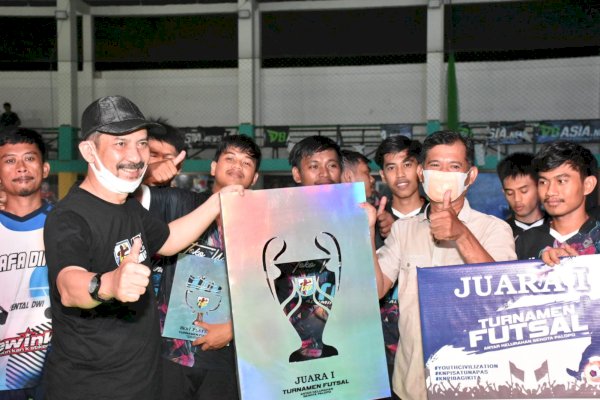 Turnamen Futsal Antar Kelurahan di Palopo, Sekda Firmanza: Jadikan Event Tahunan KNPI