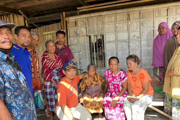 Rumah Ibu Lansia Roboh di Sidrap Sulsel, NasDem Langsung Bergerak Ganti dengan Rumah Baru