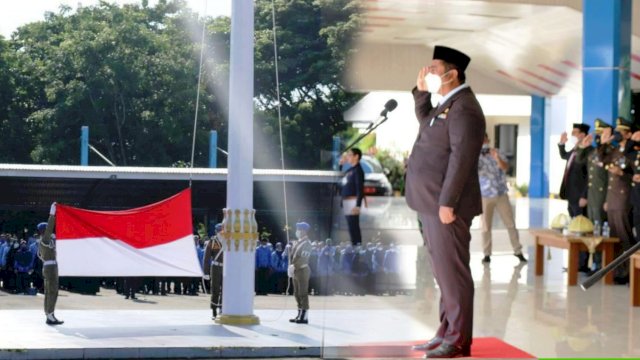 Bupati Maros Pimpin Pelaksanaan Upacara Peringatan Hari Kesaktian Pancasila 