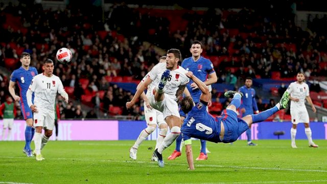 Harry Kane Hattrick, Inggris Bantai Albania 5-0