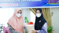 Kunjungan di Pangkep, Dekranasda Wajo Dijamu Pameran Mini