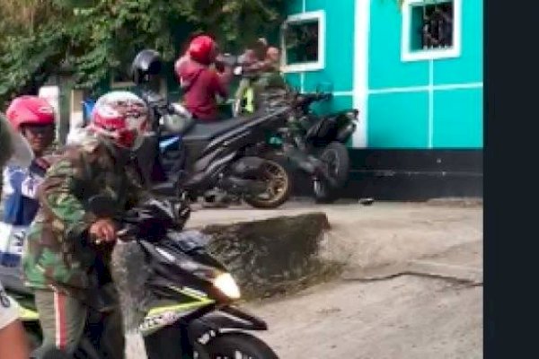 Ternyata Gara-gara Ditilang, Pemicu TNI Baku Hantam dengan Polantas di Ambon