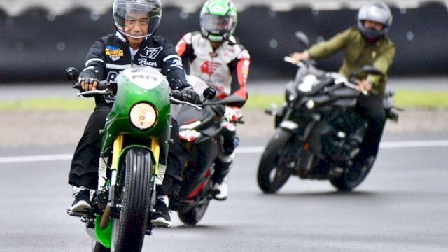 &#8220;Terima Kasih Pak, Sirkuit Mandalika Keren&#8221; Pembalap Ducati ke Presiden Jokowi