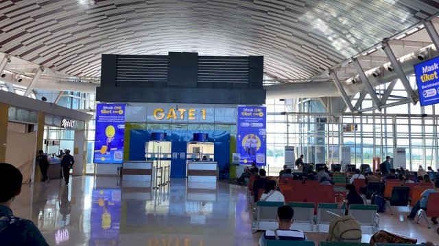 Pagi-pagi Listrik Padam di Bandara Hasanuddin Makassar, Penumpang Kepanasan