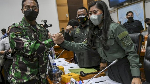 DPR Gelar Rapat Paripurna Persetujuan Andika Perkasa Jadi Panglima-TNI