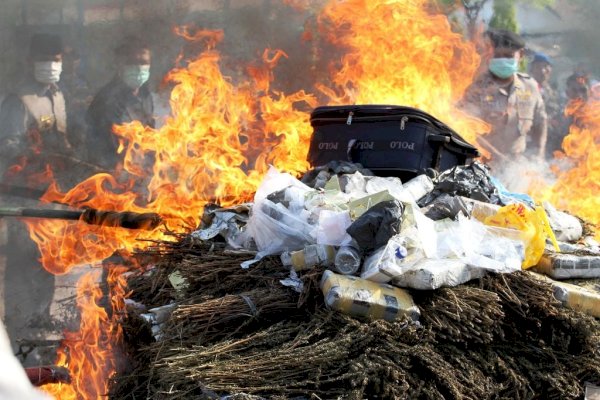 Polres Parepare Sulsel Musnahkan Sabu Senilai 1 Miliar Asal Malaysia