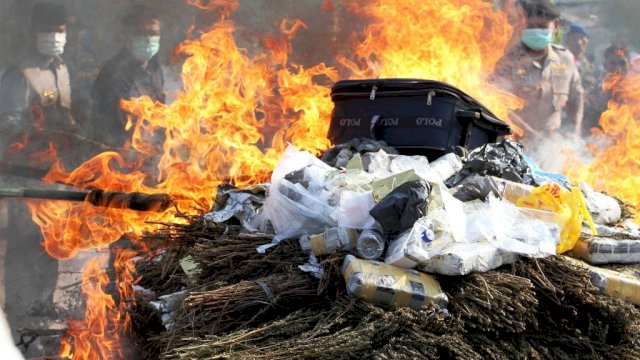 Polres Parepare Sulsel Musnahkan Sabu Senilai 1 Miliar Asal Malaysia