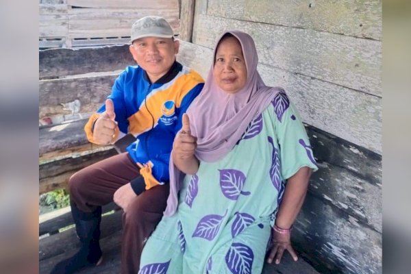 Temukan Rumah Warga tak Layak Huni hingga Atapnya Bocor, NasDem Lutra Langsung Datang-Beri Bantuan