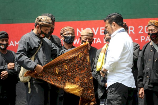 Mentan Syahrul Diberi Gelar Sinatria Tatanen Nusantara, Gelarnya Masyarakat Adat Jawa Barat