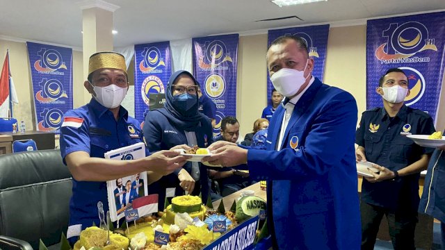 10 Tahun NasDem, Bendahara DPW Sulsel Muh Sadar: Momen Bersyukur dan Refleksi Diri