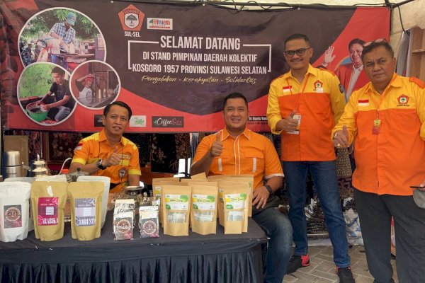 Kosgoro Sulsel Bawa Teh Kelor Bantaeng di Pameran UMKM Jakarta