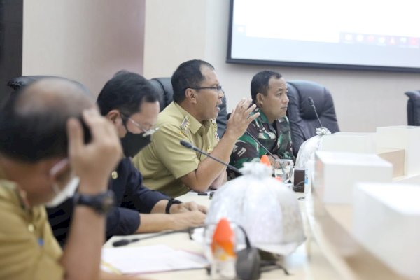 Menuju Level Satu, Pemkot Makassar – Dandim Sasar Vaksinasi Lanjut Usia