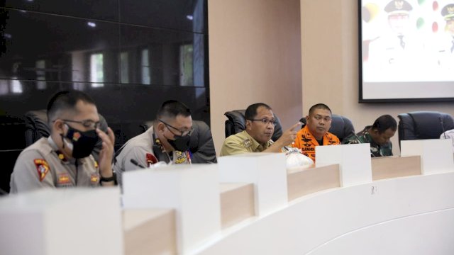 Curah Hujan Tinggi , Walikota Danny Bersama Forkopimda Bahas Antisipasi Bencana Banjir