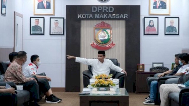 Ketua DPRD Makassar Terima Kunjungan LAKIN