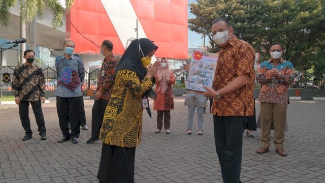 Suasana Haru, DPRD Makassar Sambut Muallim Lepas Purna Bhakti