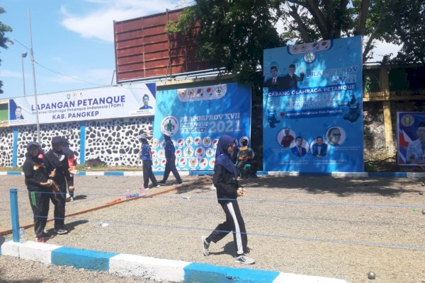 Sejarah, Kabupaten Pangkep jadi Tuan Rumah Perdana Pelaksanaan Cabang Olahraga Petanque di Pra Porprov Sulsel