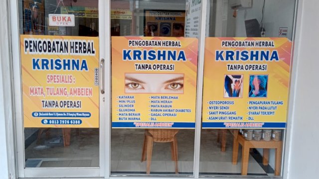 Tunggu Apa Lagi, Pengobatan Herbal Krishna Bisa Sembuhkan Berbagai Penyakit Sudah Hadir di Makassar