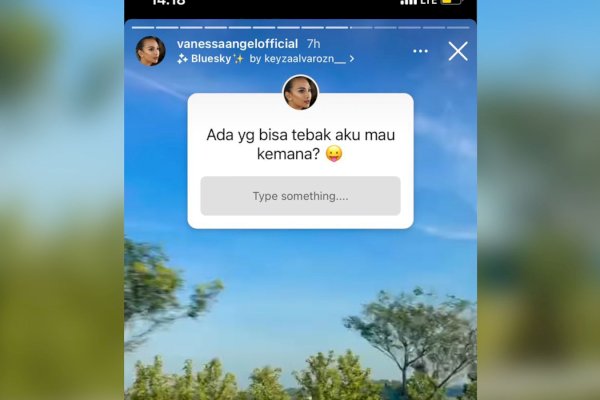 Vanessa Angel: Ada yang Bisa Tebak Aku Mau kemana?
