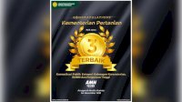 Kementerian Pertanian Raih Penghargaan Komunikasi Publik di AMH 2021