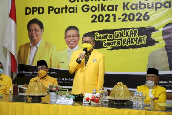 Hadiri Orientasi DPD II Golkar Gowa, TP : Kita Tidak Boleh Main-main