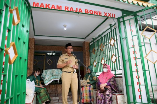 Wali Kota Danny Resmikan Renovasi Bangunan Makam Raja Bone ke XXII