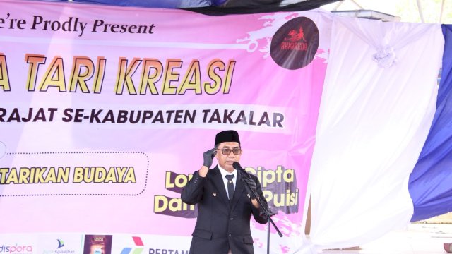 Apresiasi Lomba Tari SMA se-Takalar, Wabup Achmad Se&#8217;re: Kegiatan Positif Anak Muda