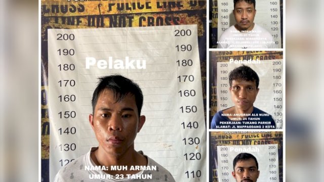 Nekat, Pemuda di Makassar Bobol Bagasi Motor Milik Polwan