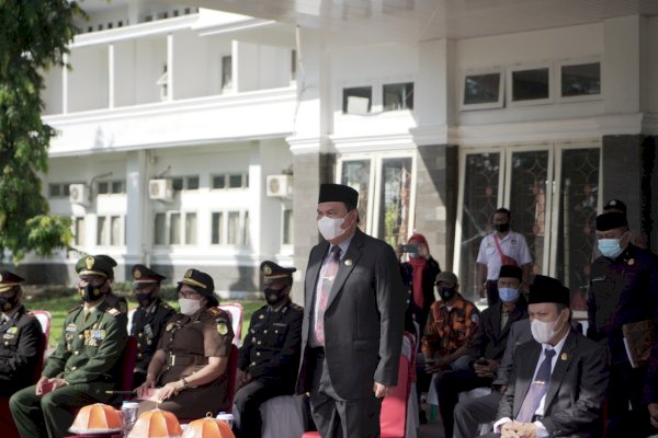 Bupati Basmin Ikuti Upacara di Palopo, Sekda Luwu Jadi Inspektur Hari Pahlawan