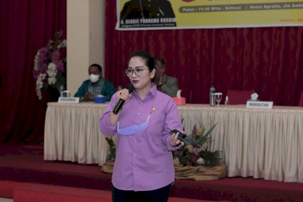 Sosialisasi Kebangsaan, Legislator Golkar Debbie Rusdin Ajak Warga Tanamkan Spirit Perjuangan Pahlawan 