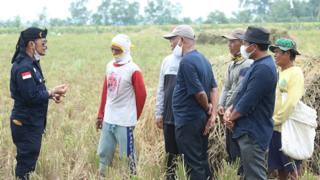 Mentan Dorong Kabupaten Karawang Jadi Percontohan Tiga Kali Panen