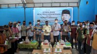 Legislator Andre Tanta Sosialisasi Nilai-nilai Kebangsaan dengan Warga Gowa Sambil Serahkan Bantuan Pupuk Organik