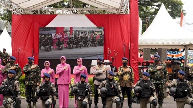 76 Tahun Korps Brimob, Plt Gubernur Sulsel Harap Semakin Profesional, Tangguh, dan Presisi