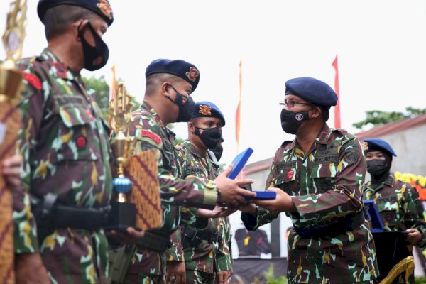Wali Kota Danny Hadiri Syukuran Peringatan HUT Ke 76 Korps Brimob Polda Sulsel