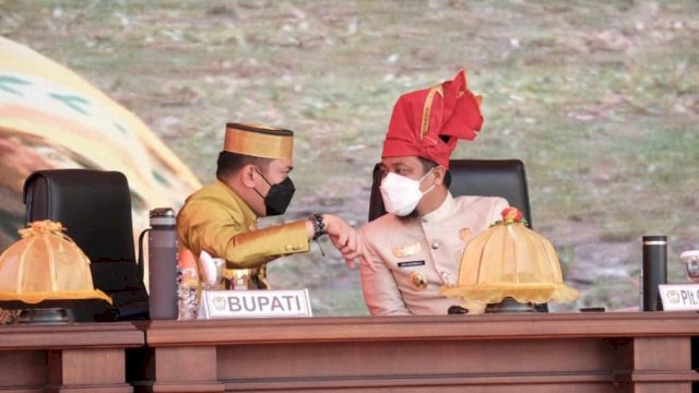 HUT Ke-701 Gowa, Bupati Adnan: Pak Gubernur, Jalan Hertasning Tun Abdul Razak Rusak Parah Mohon Diperhatikan