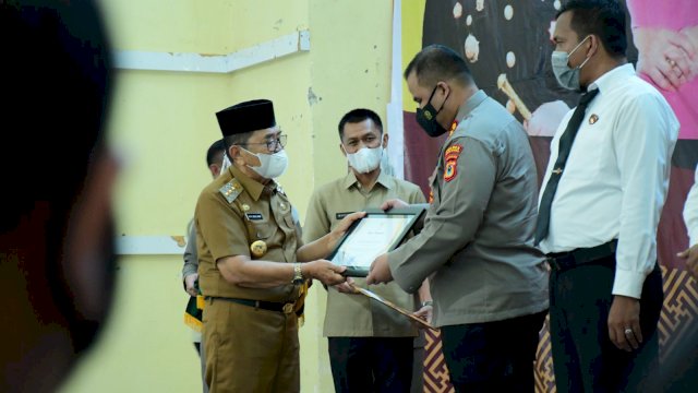 Walikota Palopo Judas Amir Hadiri Sertijab Kapolres