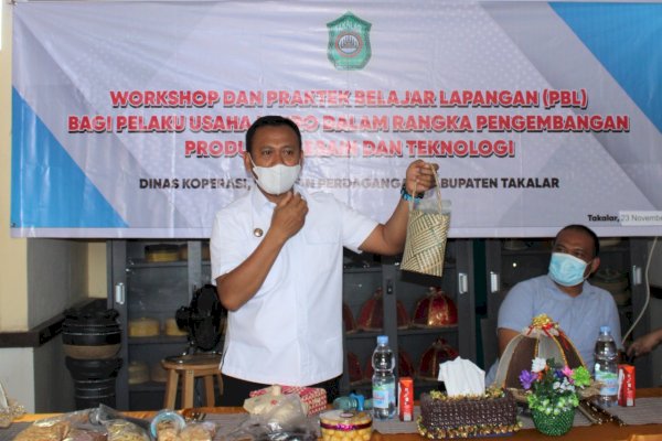 Bupati Takalar Syamsari Buka Workshop dan PBL bagi Pelaku Usaha Mikro