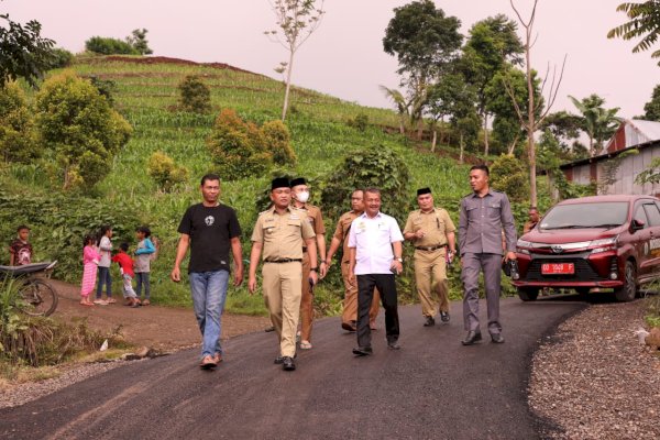 Jalan di Desa Kayuloe kini Mulus, Warga Ungkap Rasa Syukur ke Bupati Bantaeng