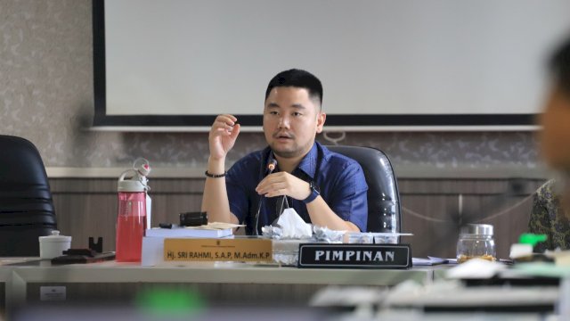 Suasana Rapat Komisi C DPRD Sulsel.