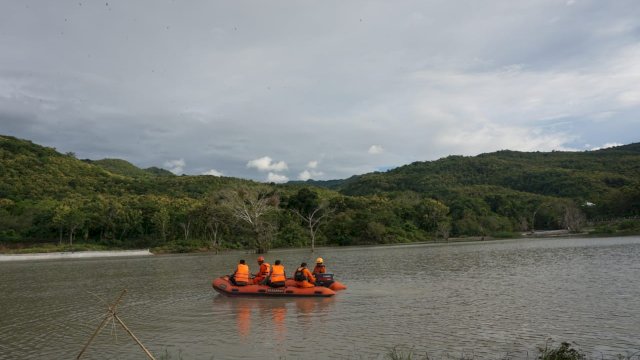 Remaja Terseret Arus Saat Mandi di Bendungan Lappa Angin Parepare, Basarnas Sulsel Tambah Tim Penyelam